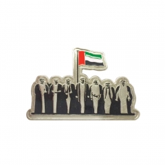 Surewin Crafts Professional Custom Logo Metal Lapel Enamel Pins Cartoon Fashion Clothes Brooch Hat Pins Badges