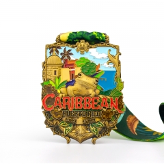 Custom virtual challenge medals with ribbon